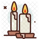 Candles Candle Decoration Icon