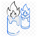 Lights Candles Candlelight Icon