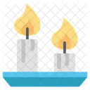 Candles Candlelight Burning Icon