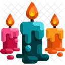 Candles Decoration Candle Icon