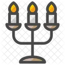 Candles Holder Fire Icon