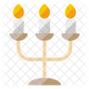 Candles Holder Fire Icon
