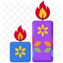 Candles Celebration Decoration Icon