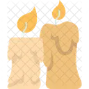 Candles Light Flame Icon