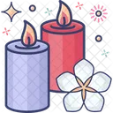 Candles Celebration Decoration Icon