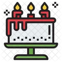 Candles Cake  Icon