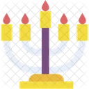 Candles Candelabra Light Icon