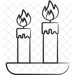 Candles  Icon