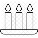 Celebration Decoration Candle Icon