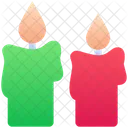 Candles Celebration Decoration Icon