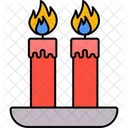 Celebration Decoration Candle Icon