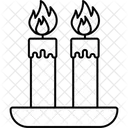 Celebration Decoration Candle Icon