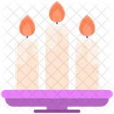 Candles Celebration Decoration Icon