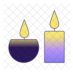 Candles light  Icon