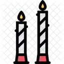 Candles Love Relationship Icon
