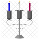 Candles Stand Decoration Icon