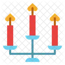 Candlestick Candle Romantic Icon