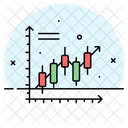 Candlestick Analysis Statistics Icon