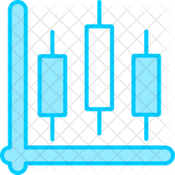 Candlestick Chart Icon - Download in Dualtone Style
