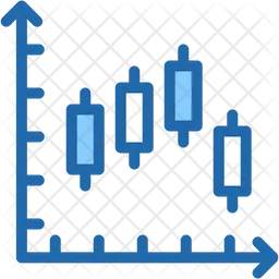 Candlestick chart  Icon