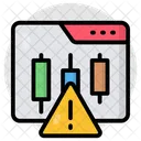 Candlestick Chart Candlestick Graph Data Analytics Icon
