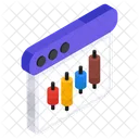 Candlestick Chart Candlestick Graph Data Analytics Icon