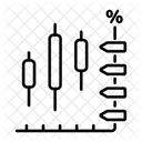 Candlestick Chart  Icon