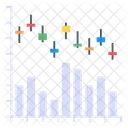 Candlestick Diagramm Geschaftsdiagramm Boxplot Diagramm Symbol