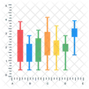 Candlestick Diagramm Geschaftsdiagramm Boxplot Diagramm Symbol