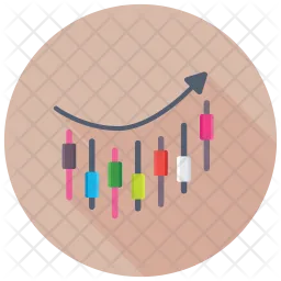 Candlestick Graph  Icon