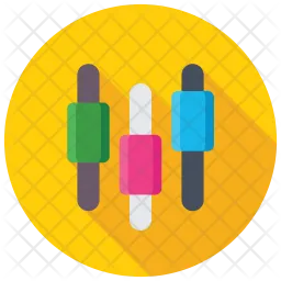 Candlestick Graph  Icon