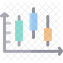 Candlestick Graph  Icon