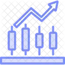 Candlestick Up Stock Icon