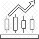 Candlestick Up Stock Icon