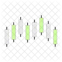 Candlesticks Chart Candlestick Chart Icon