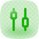 Candlesticks Down Candlesticks Graph Icon