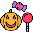 Candy Halloween Or Icon