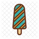 Ice Cream Filled Color Icon