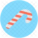 Candy Cane Peppermint Icon