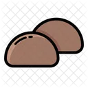 Candy Chocolate Brown Icon