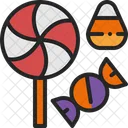 Candy Halloween Candy Corn Icon