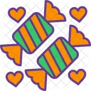 Candy Toffee Halloween Icon