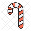 Candycane Candy Decoration Icon