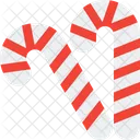 Candy Sweet Cane Icon