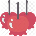 Candy Apples Treat Icon