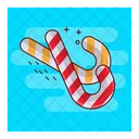 Candy Sticks Party Icon