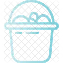 Candy Bucket Sweet Confectionery Icon