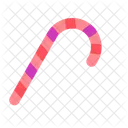 Candy Cane Candy Stick Rainbow Candy Icon