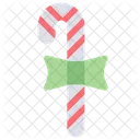 Candy Cane Candy Holiday Icon