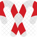 Candy Cane Sweet Food Icon